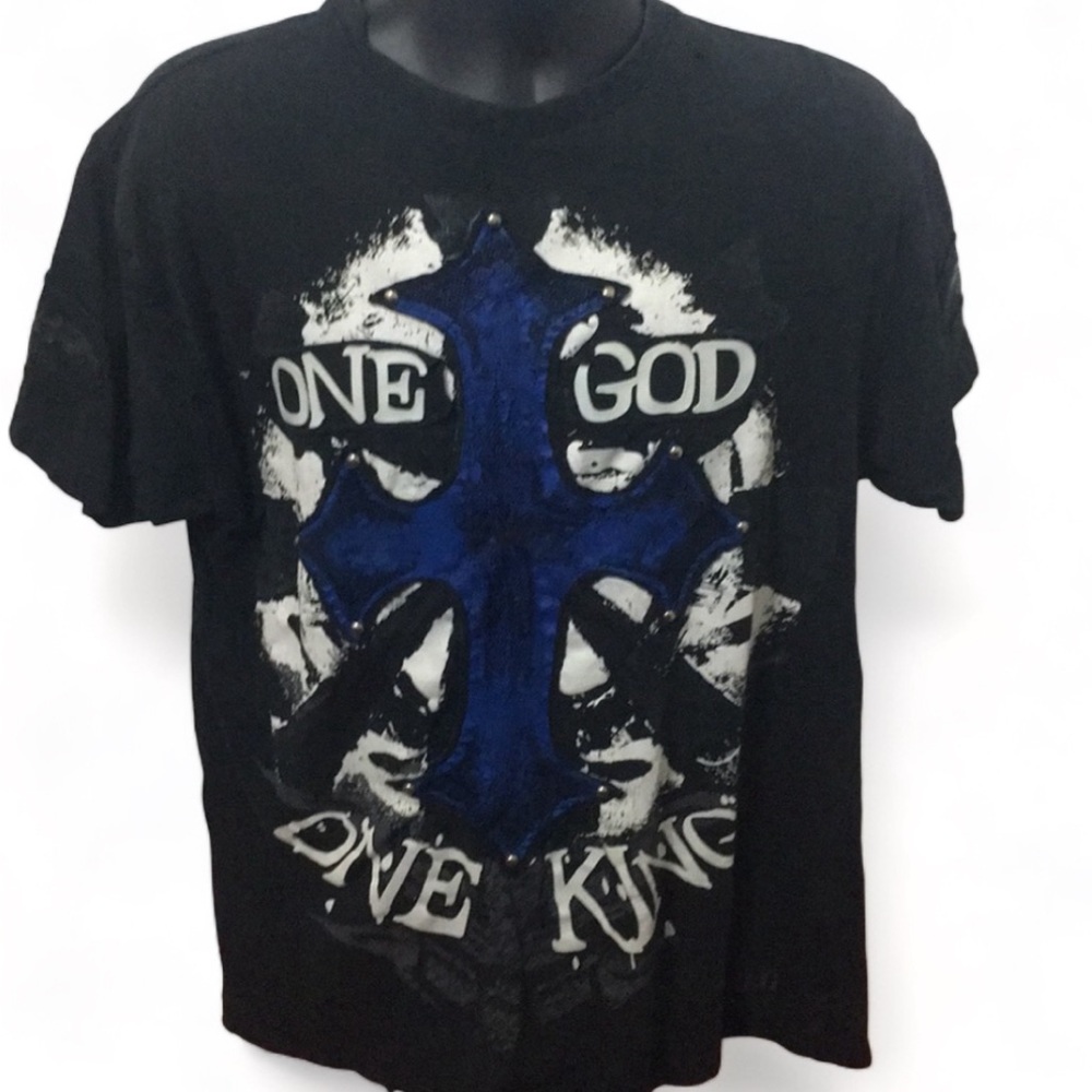 “One god one king” 2XL T-Shirt in good condition
